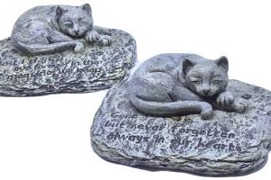 Cat Loss Memorial Stone
